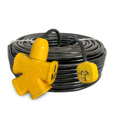 2芯電纜線戶外防凍護(hù)線家用電線軟線電源線牛筋線 士子插帶黑色線2.5平方50米