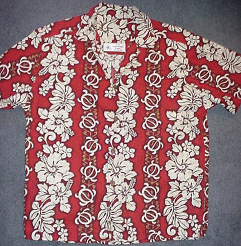This is a Fully Engineered Magic Madgie Original Aloha Shirt - Click Here for Larger Image
